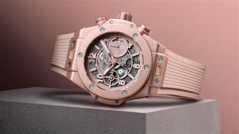 hublot millennial pink|Hublot Introduces A Wild New Big Bang Chronograph In .